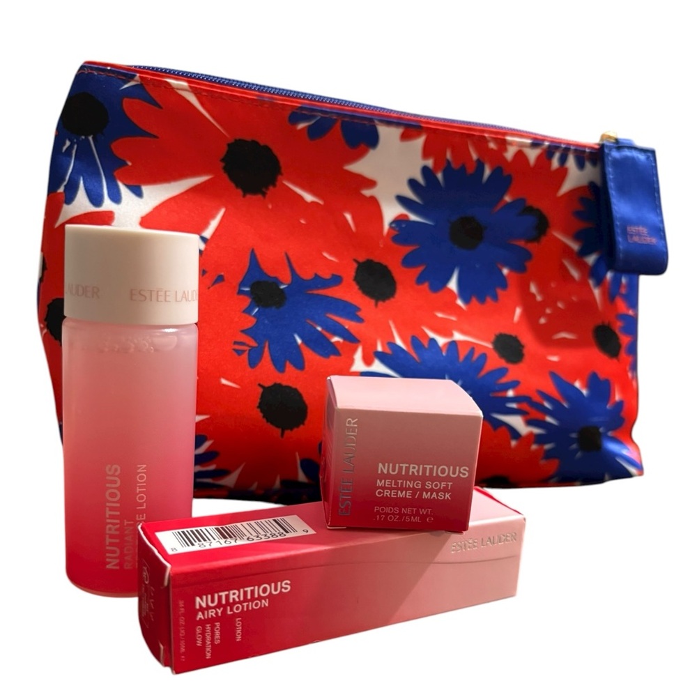 Estée Lauder Nutritious 4pc Travel Set. New